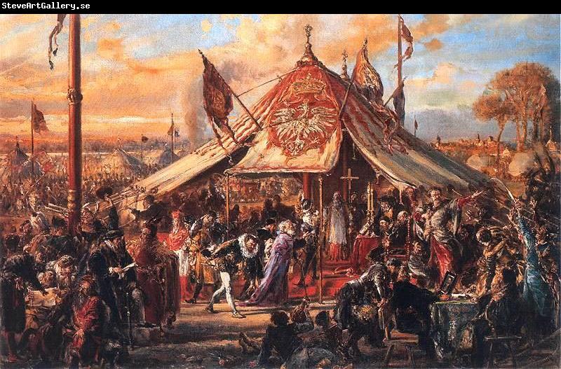 Jan Matejko The Republic at Zenith of Power. Golden Liberty. Election A.D. 1573.